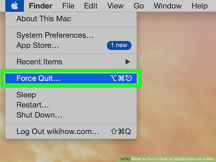 How To Force Quit An App On Mac Os